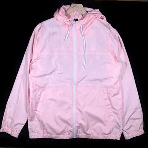 Pink Windbreaker Size L Large Zine Unisex